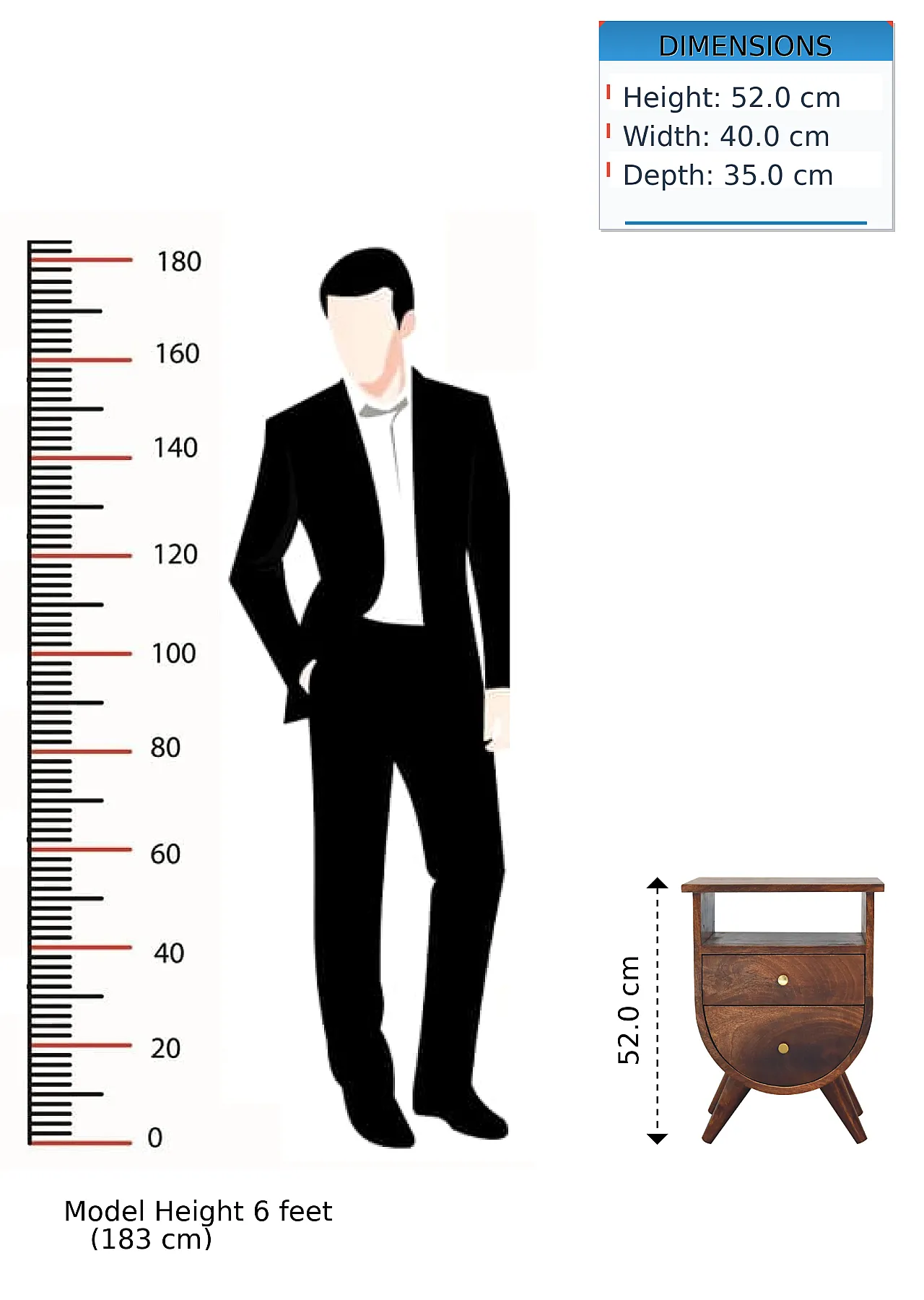 Artisan Furniture Solid Wood Split Chestnut Bedside 14