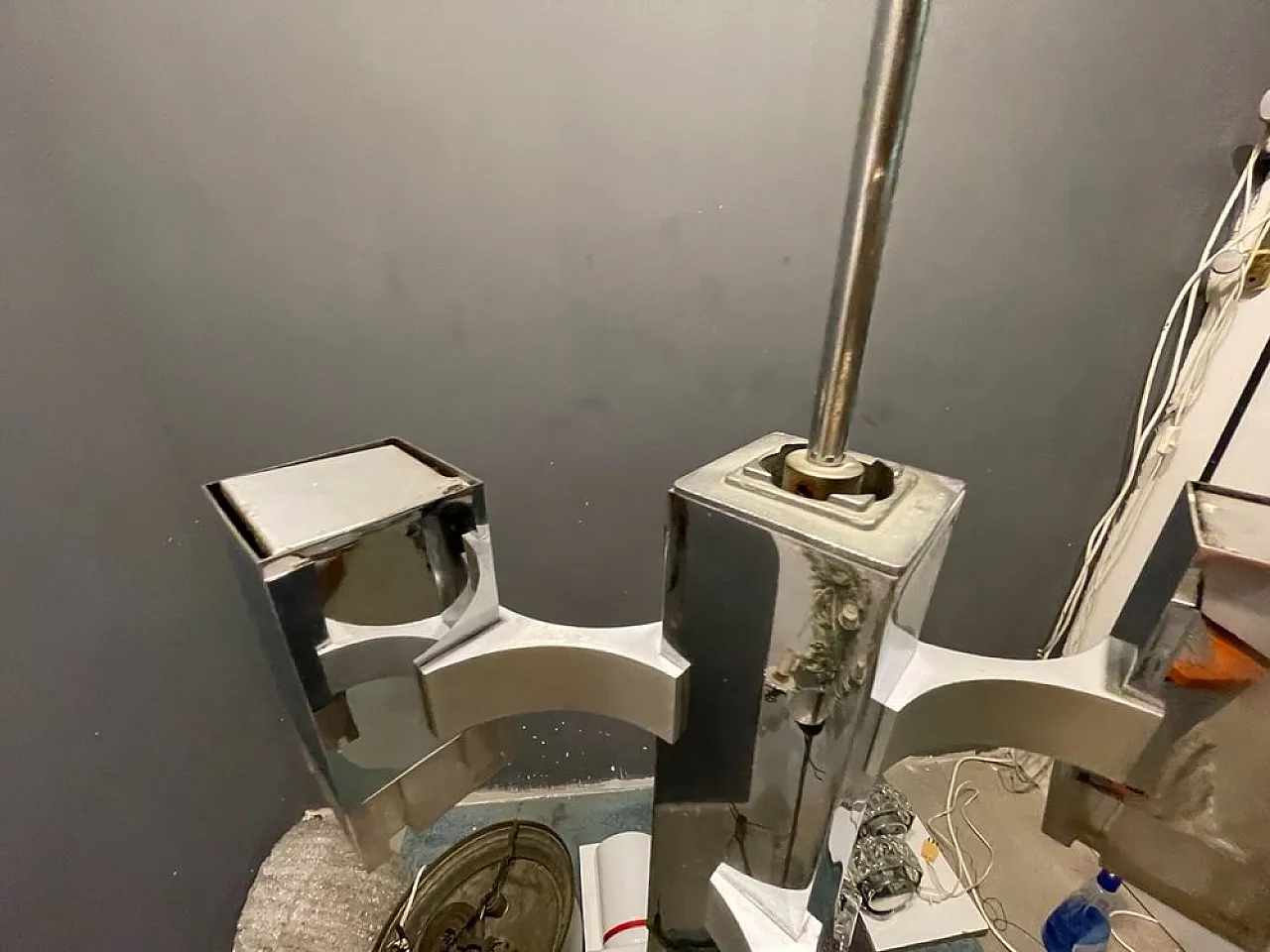 Cubic Light pendant lamp by Gaetano Sciolari, 1970s 8