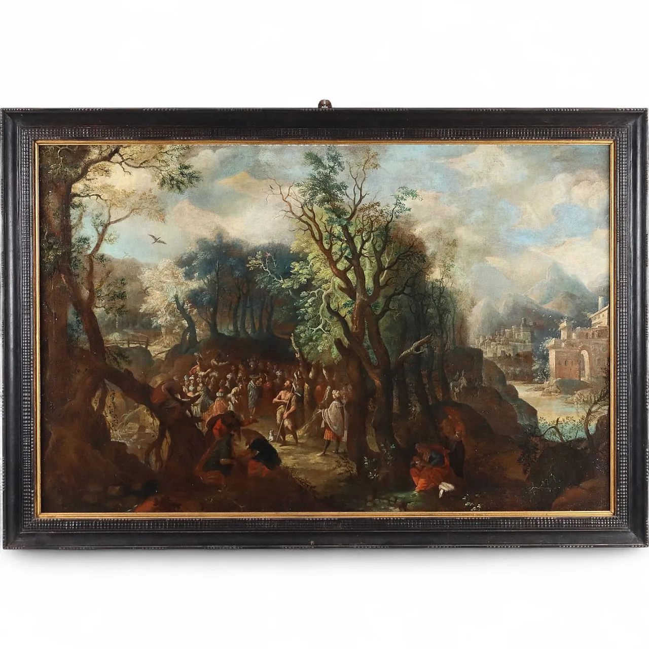Oil painting on canvas, Flemish school, 18th century 11