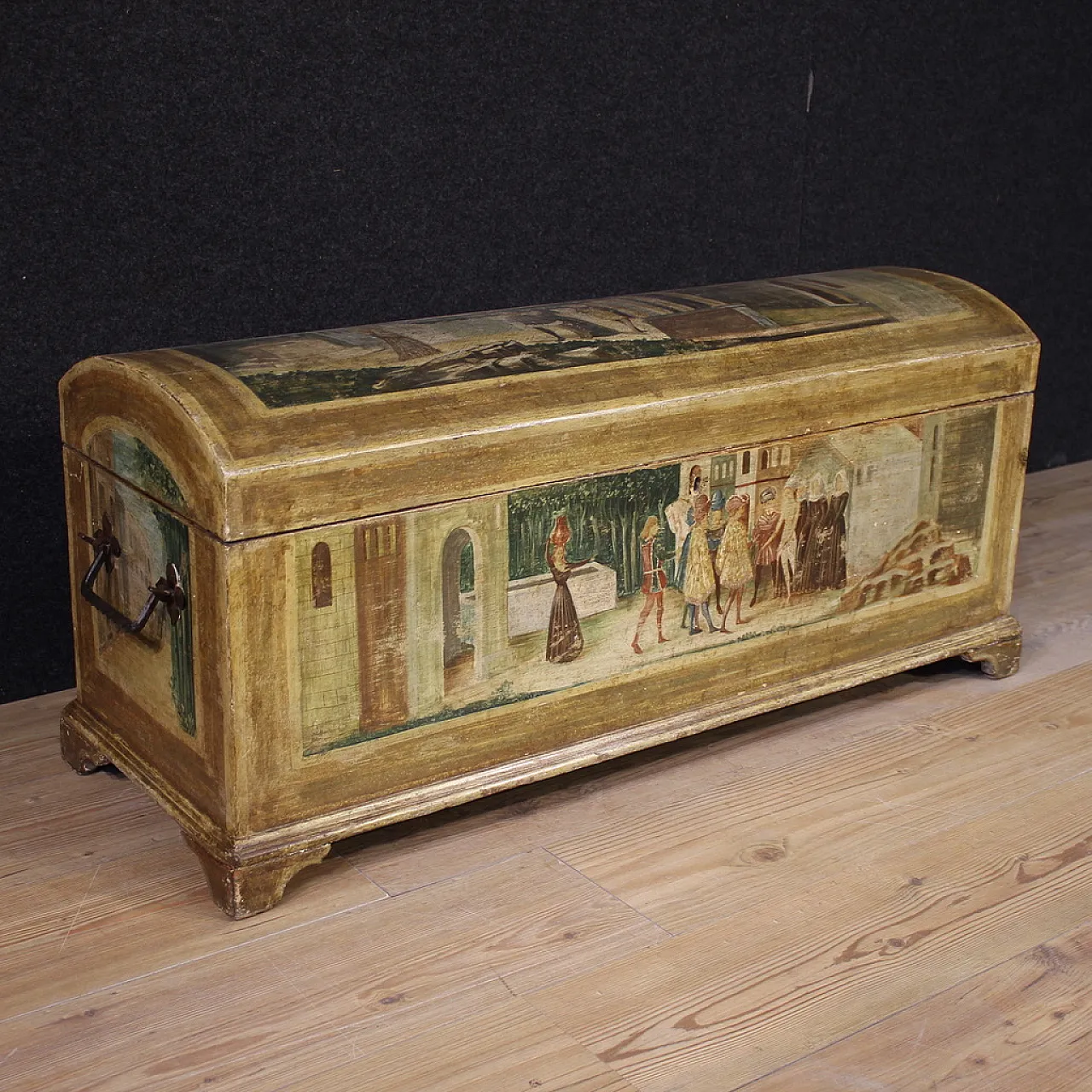 Painted chest, 20th century 1