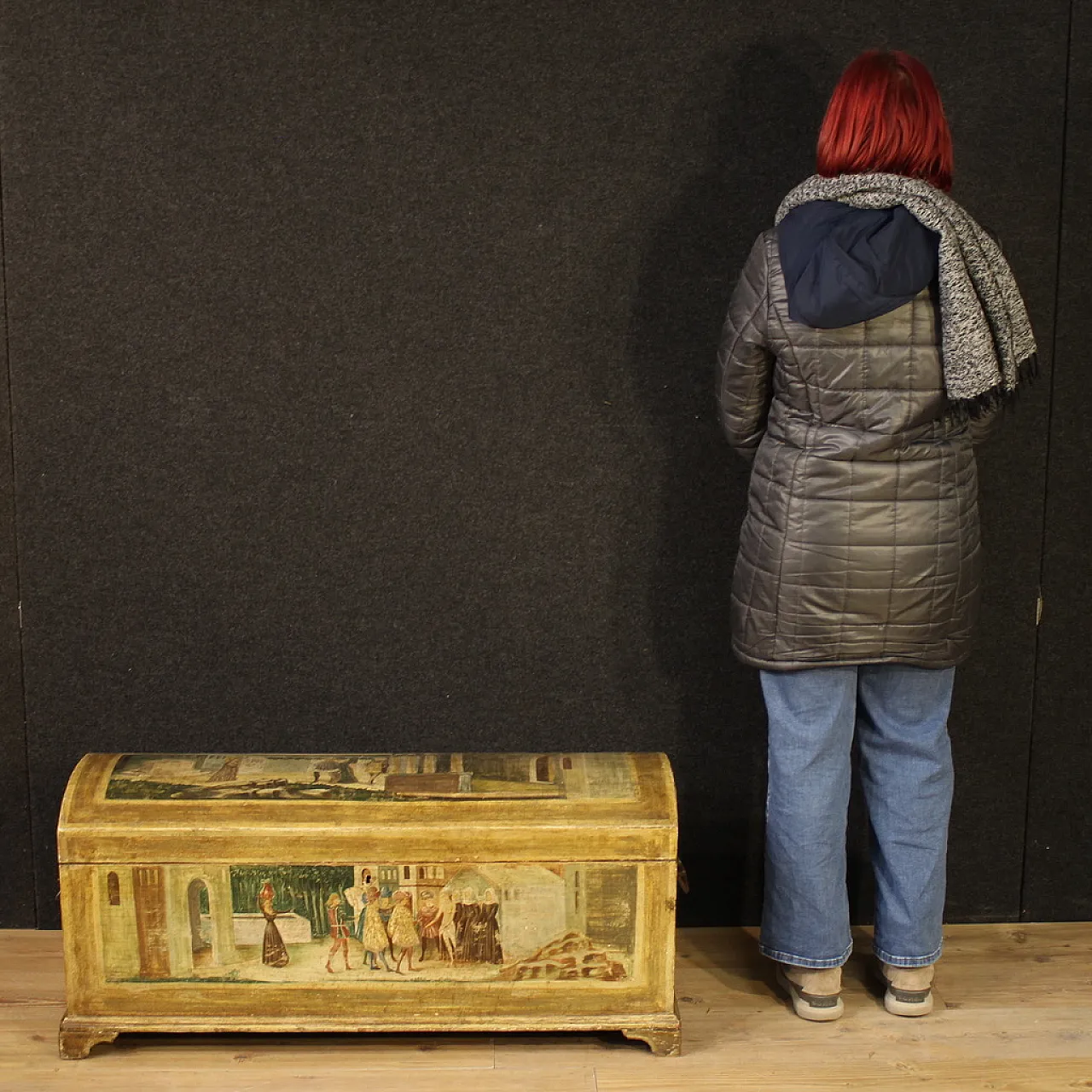 Painted chest, 20th century 2
