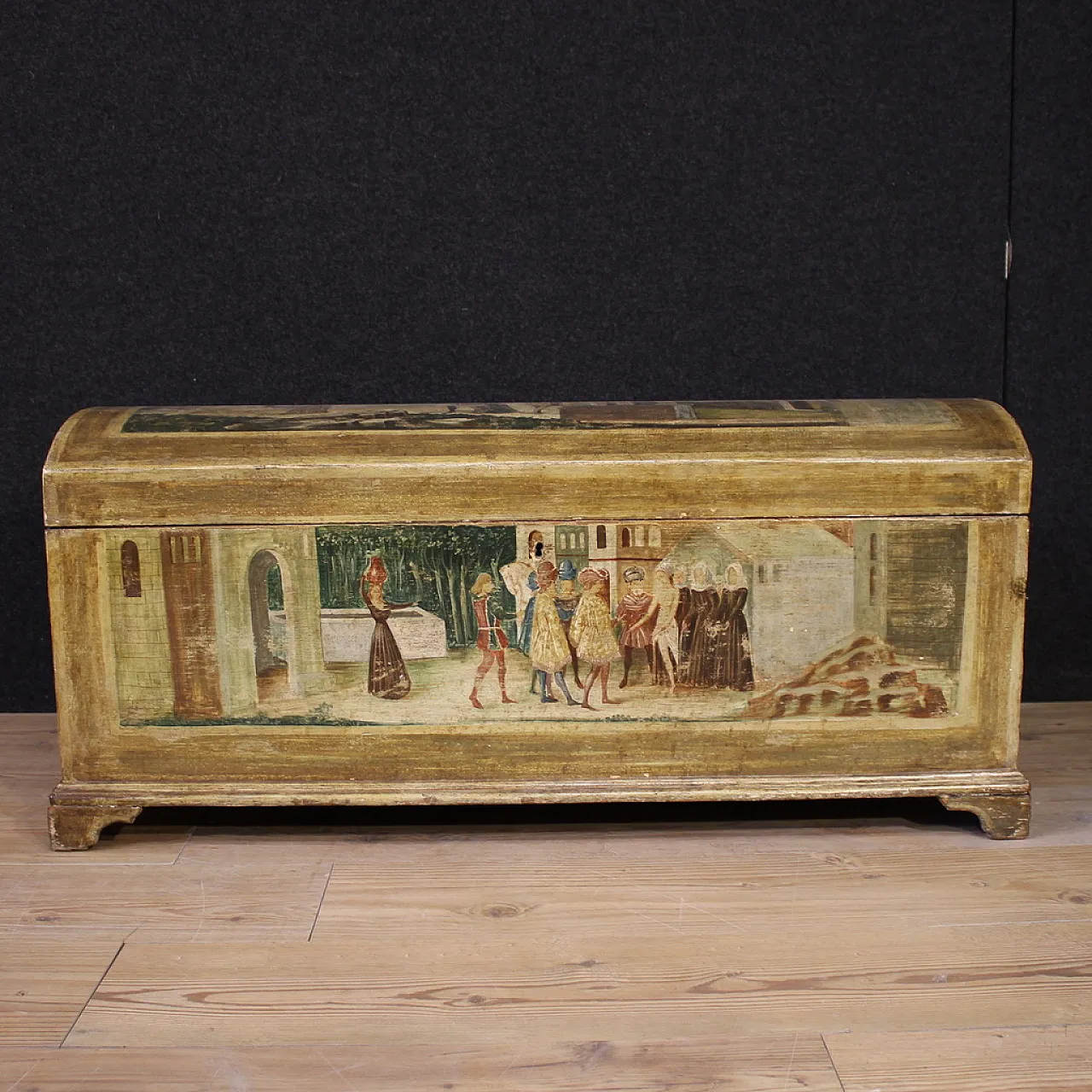 Painted chest, 20th century 6