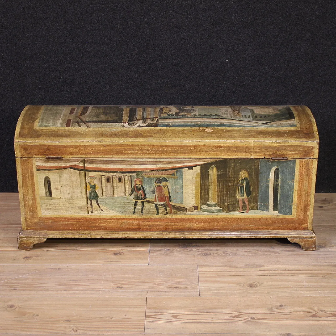 Painted chest, 20th century 12