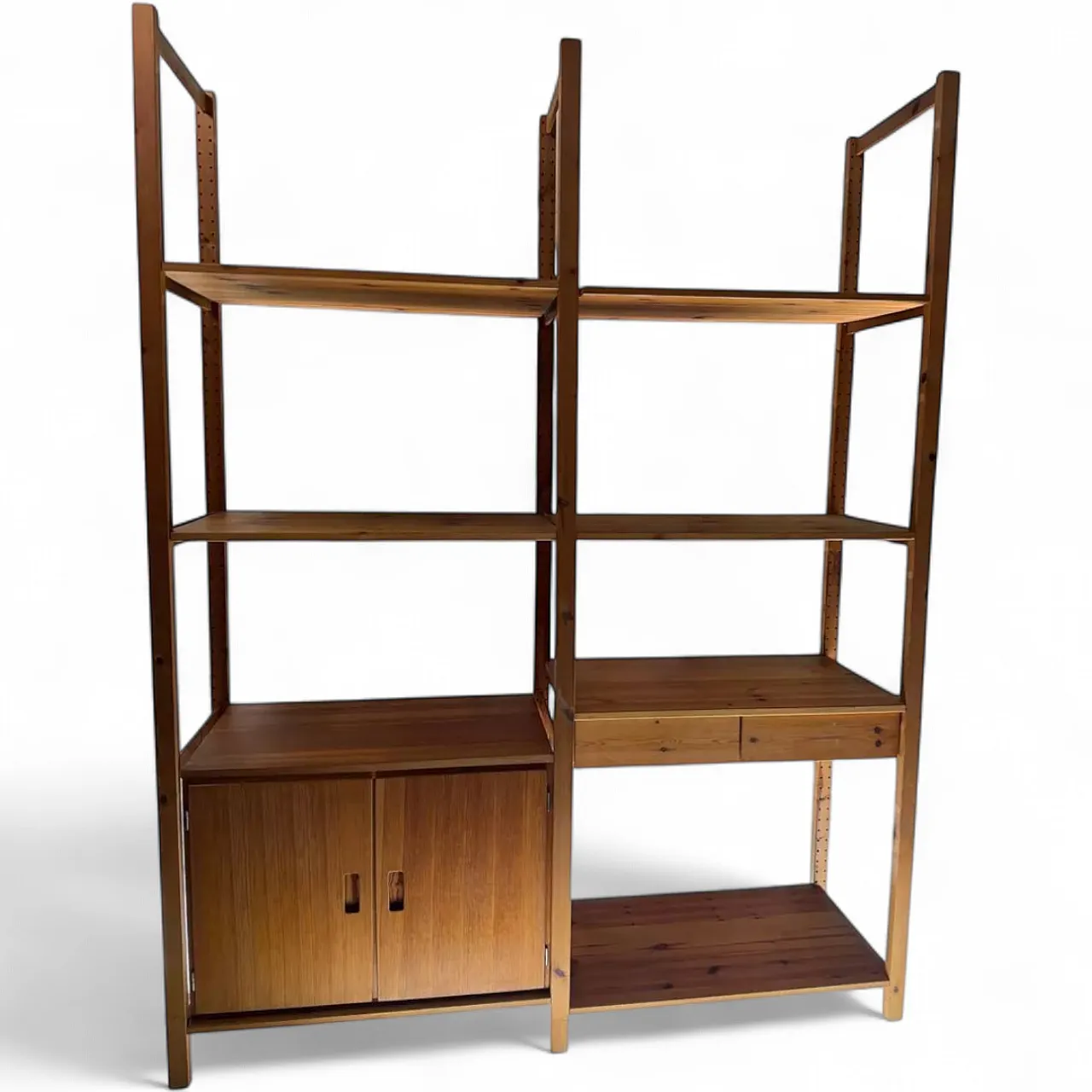 Libreria modulare in legno IKEA, anni '80 11