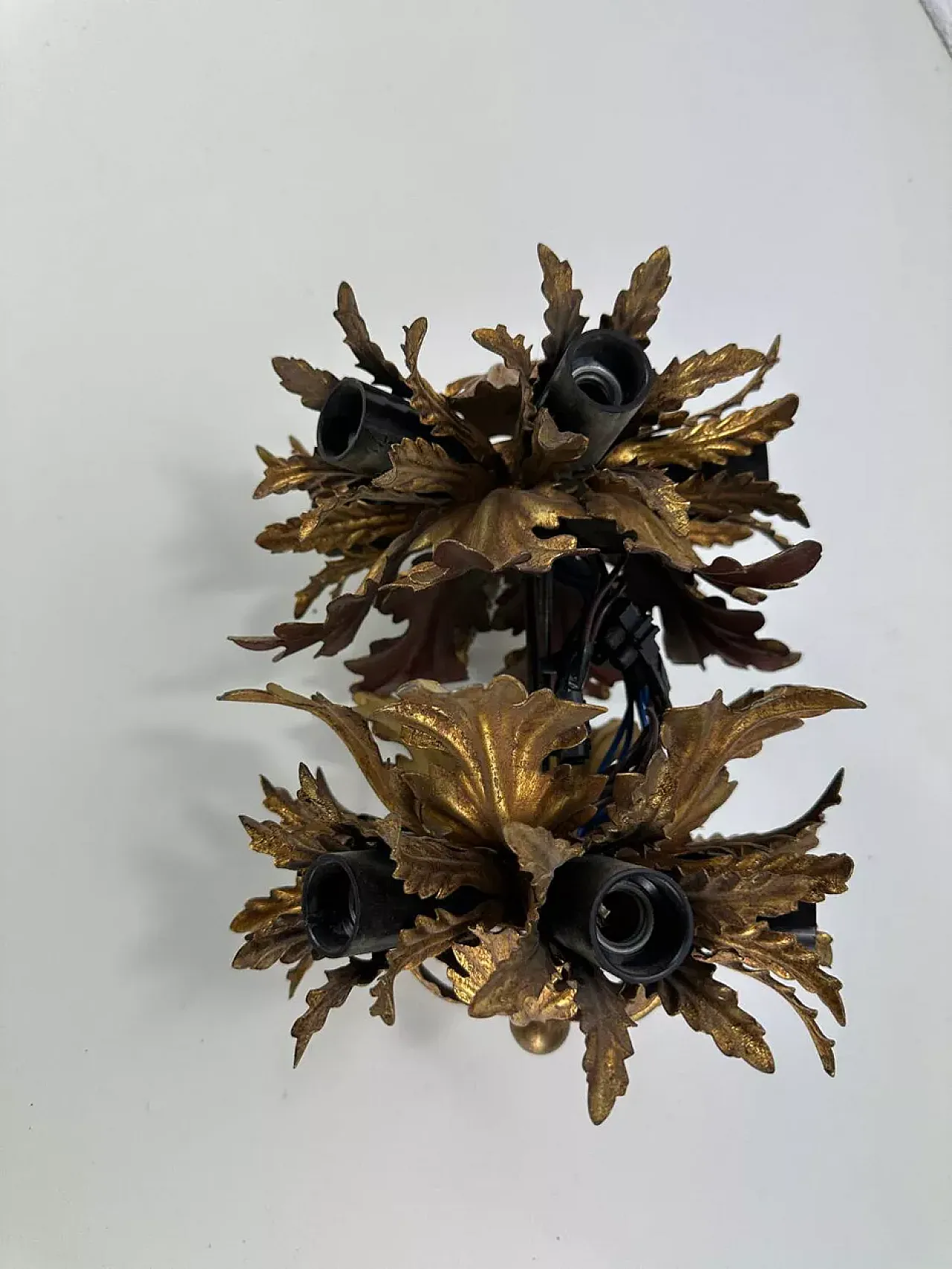 Metal ceiling lamp, late 20th century 2