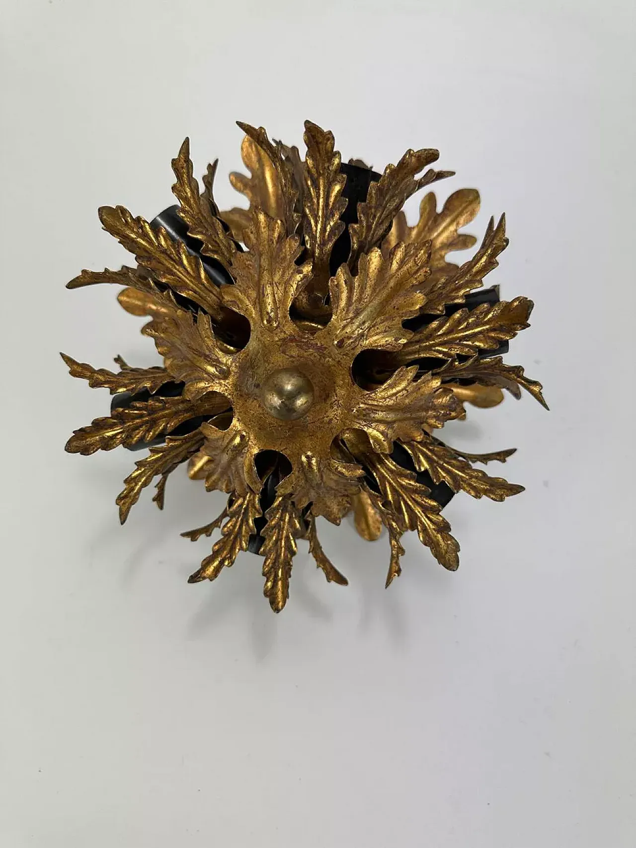 Metal ceiling lamp, late 20th century 3