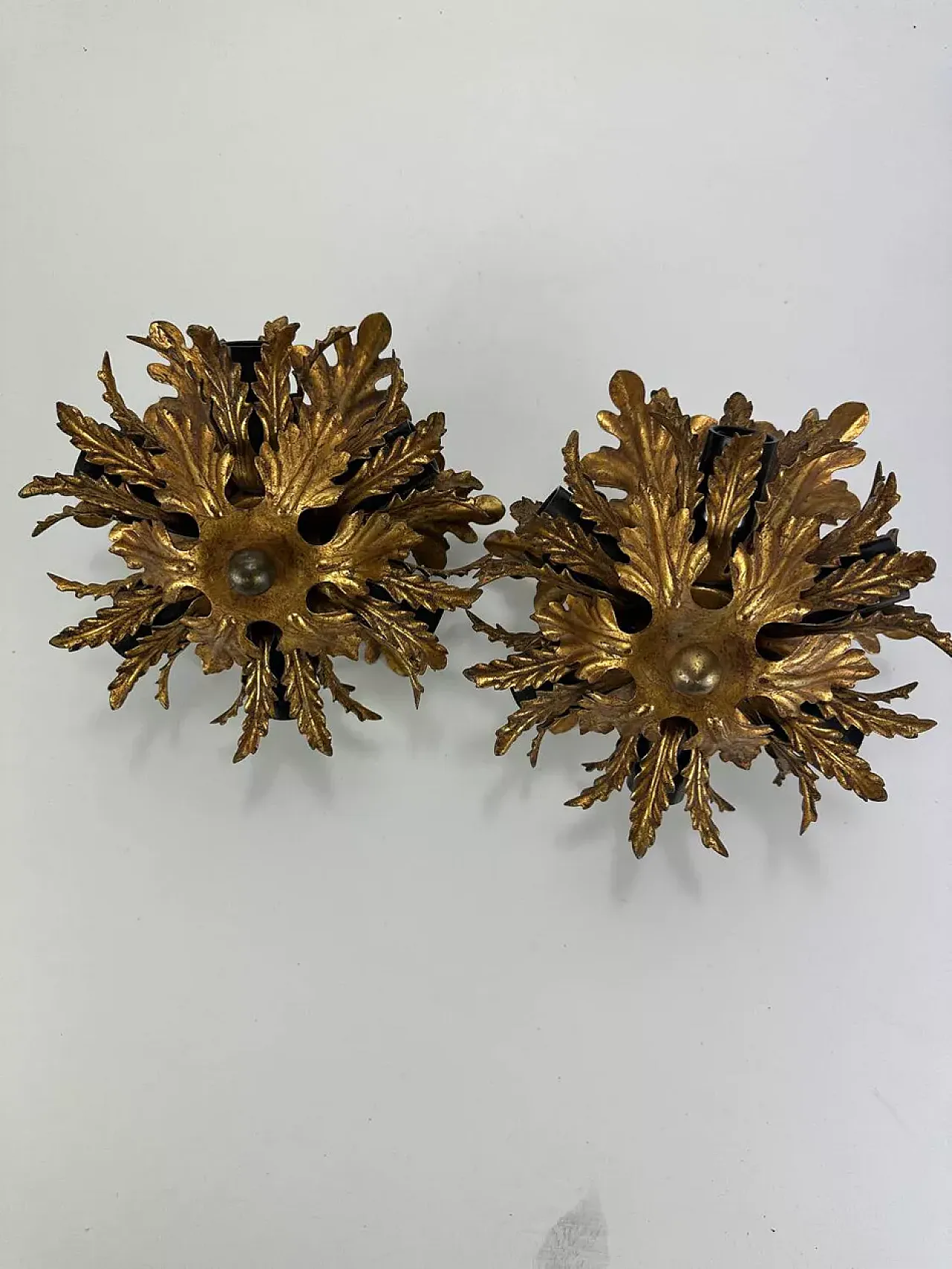 Metal ceiling lamp, late 20th century 6