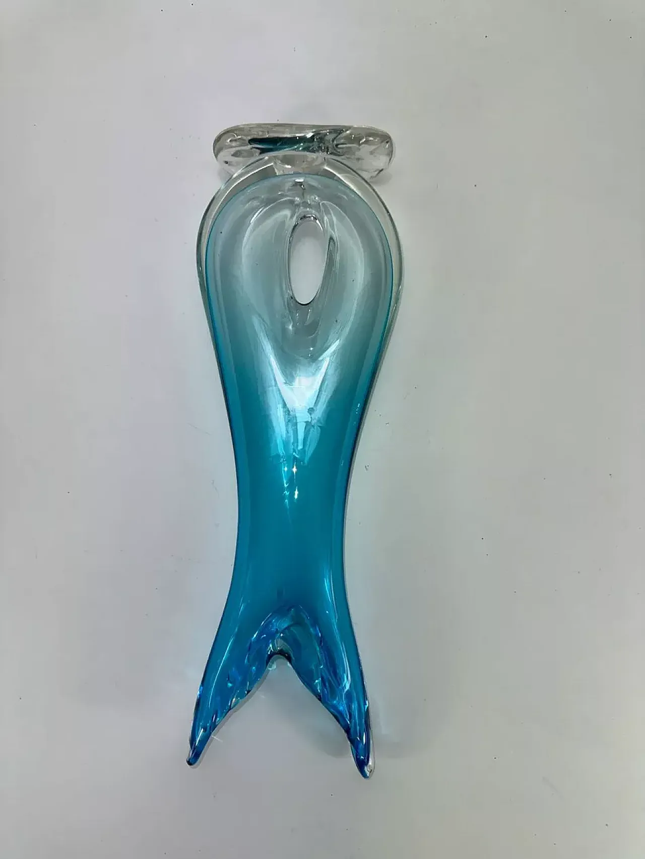 Vaso in vetro di Murano, fine '900 3
