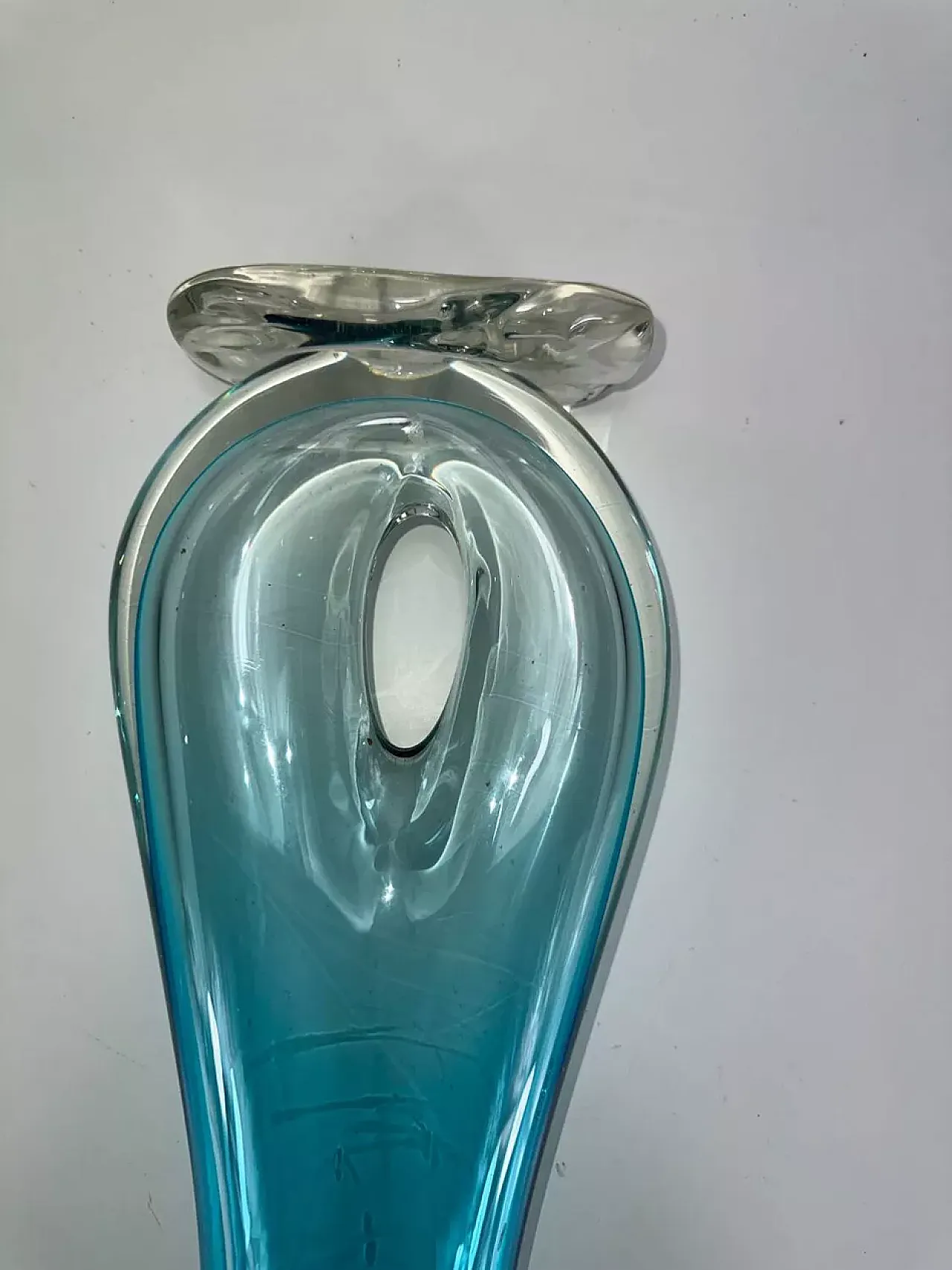 Vaso in vetro di Murano, fine '900 6