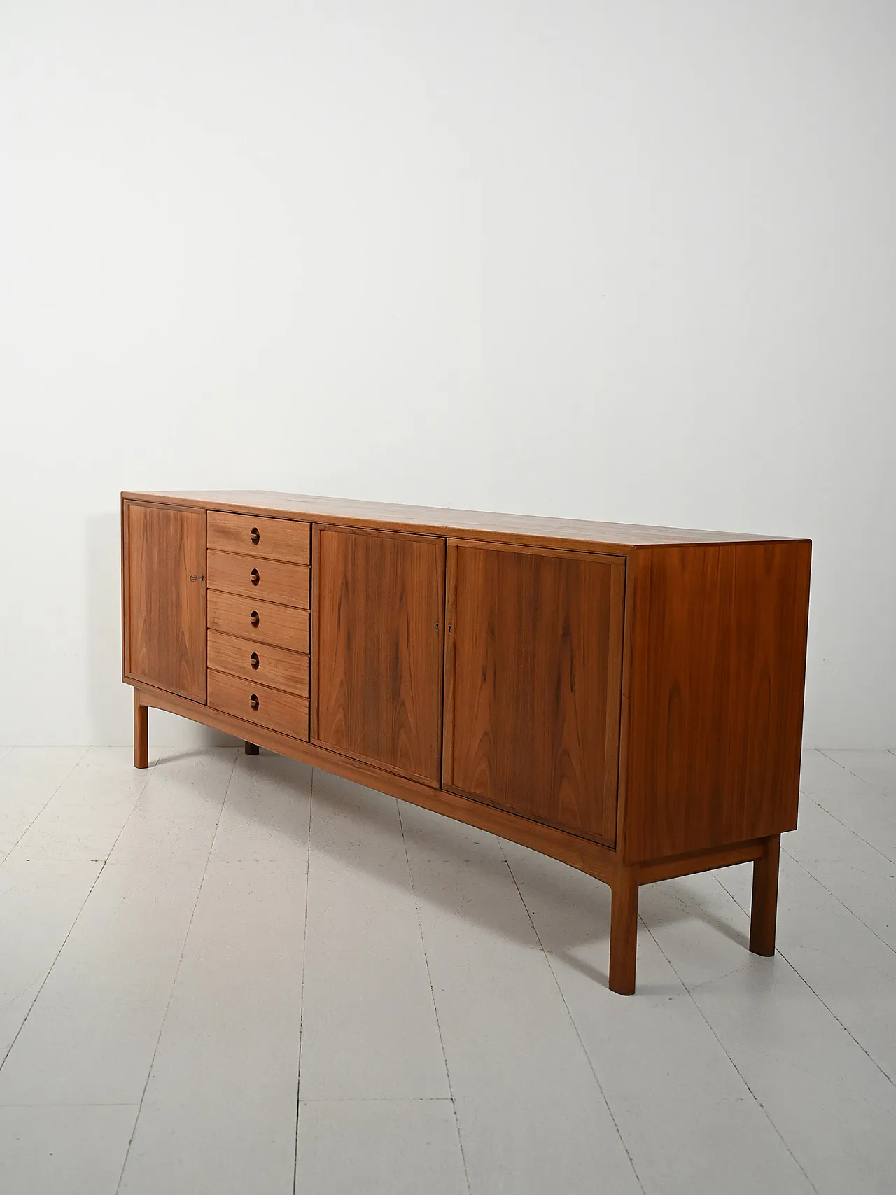 Credenza in teak modello Tiveden, anni '60 5
