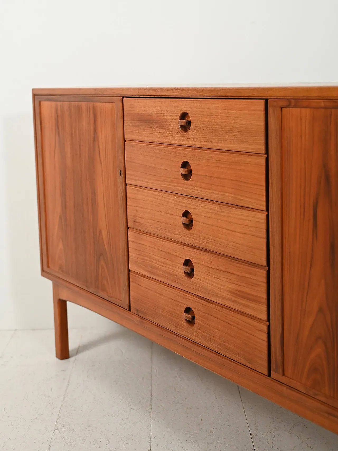 Credenza in teak modello Tiveden, anni '60 11