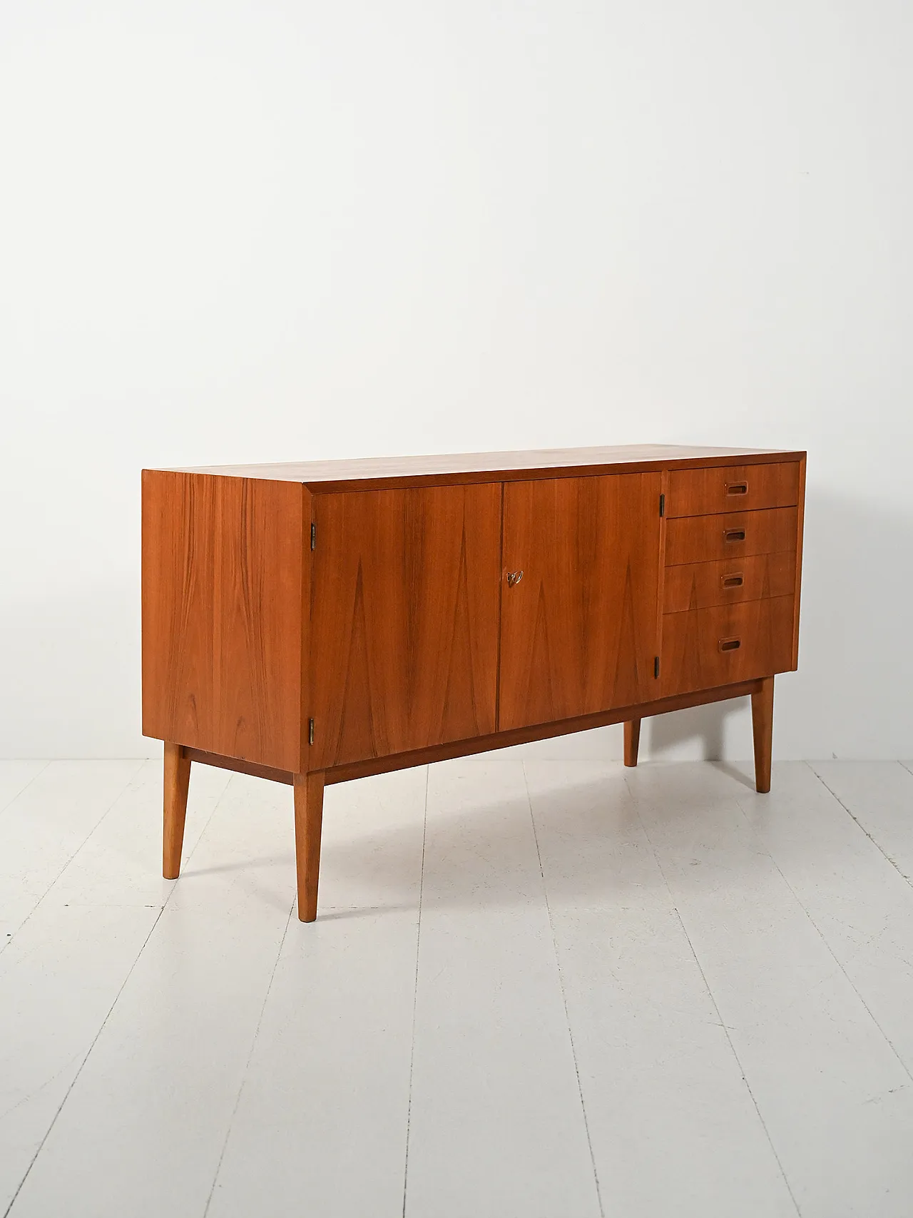 Scandinavian teak sideboard from the 60s 4