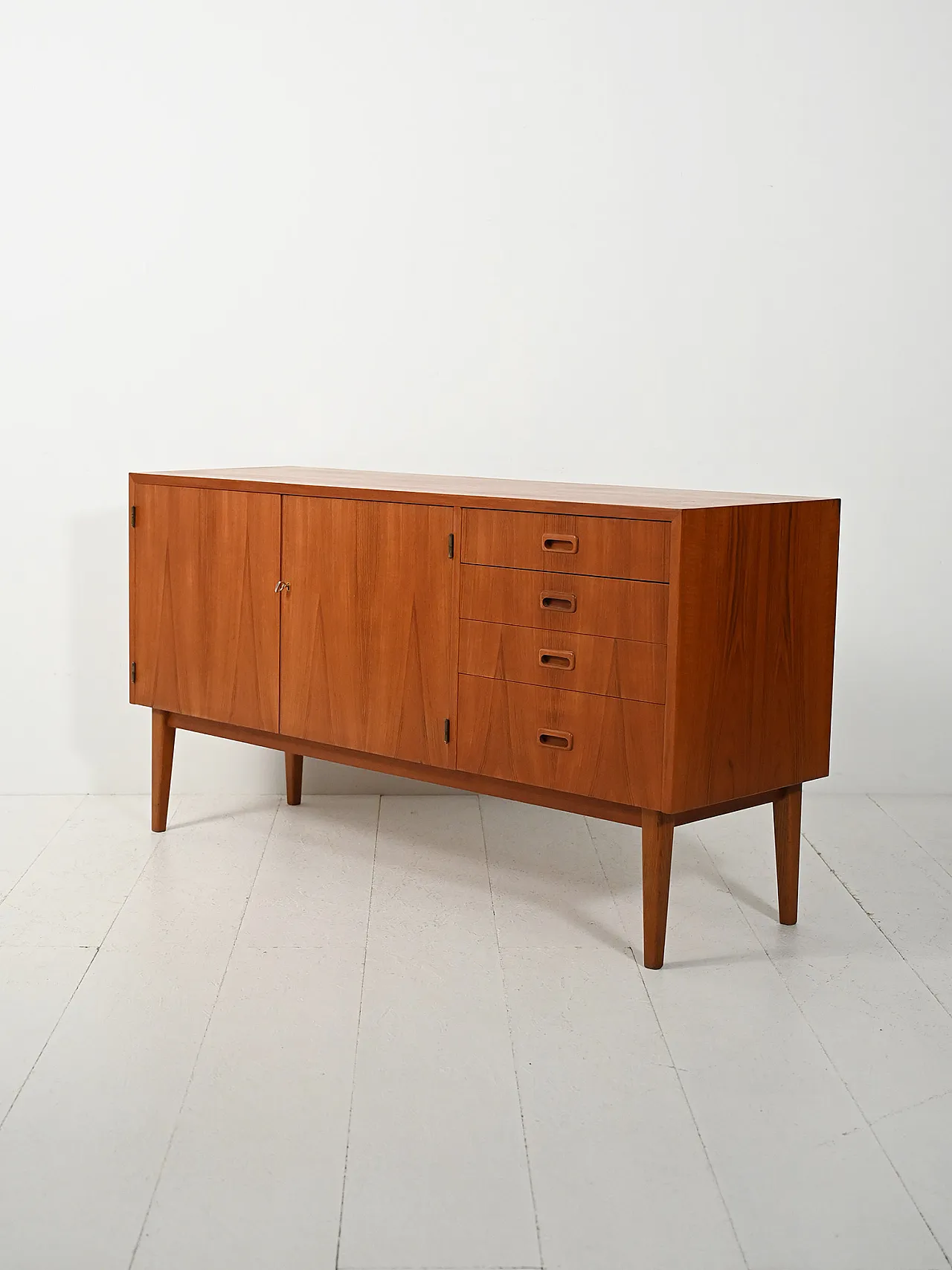 Scandinavian teak sideboard from the 60s 5