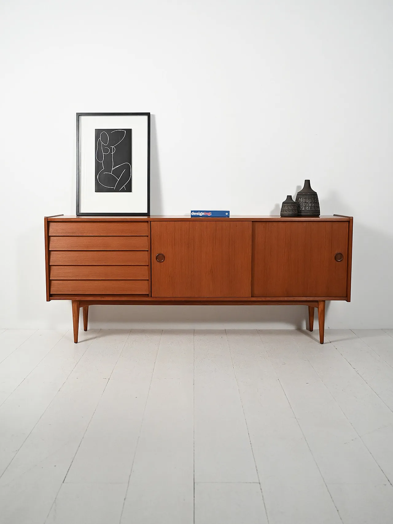 Teak sideboard, 1960s 1