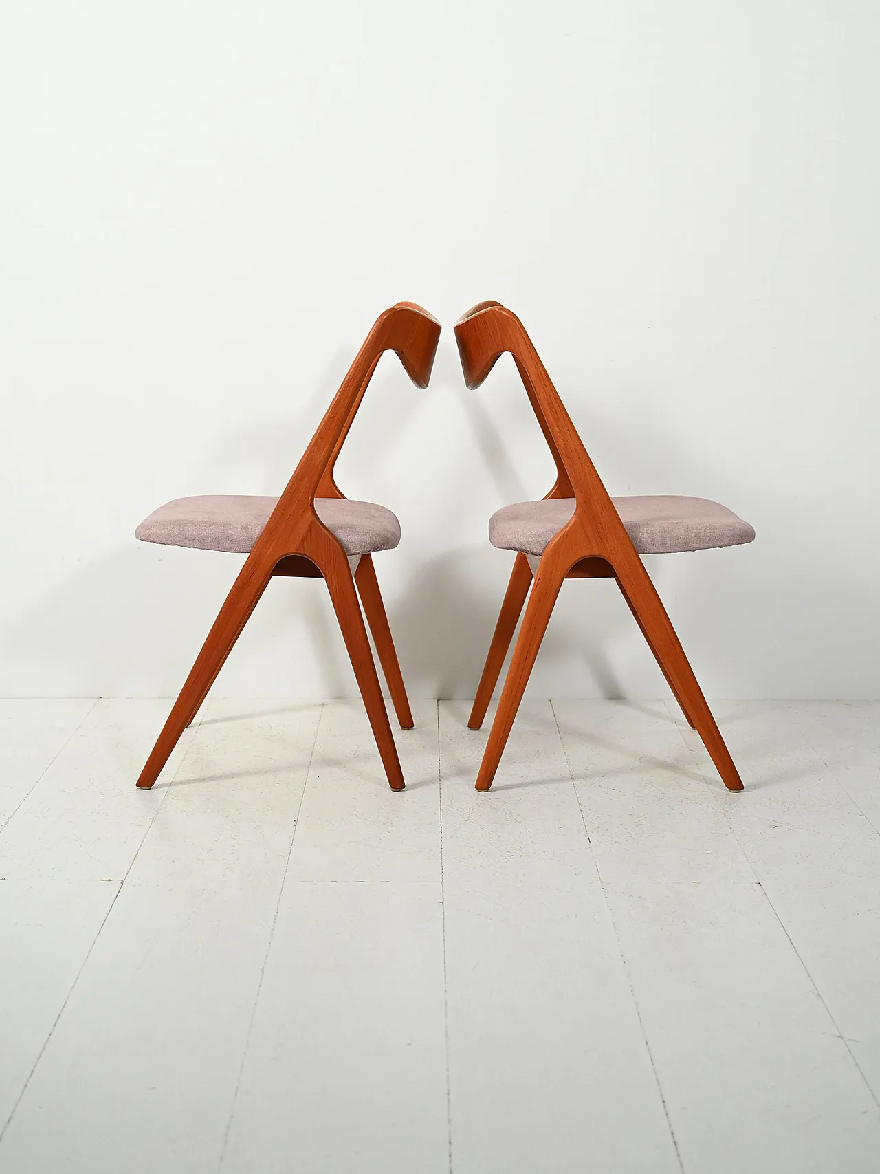 4 sedie da pranzo Storken, anni '70 5