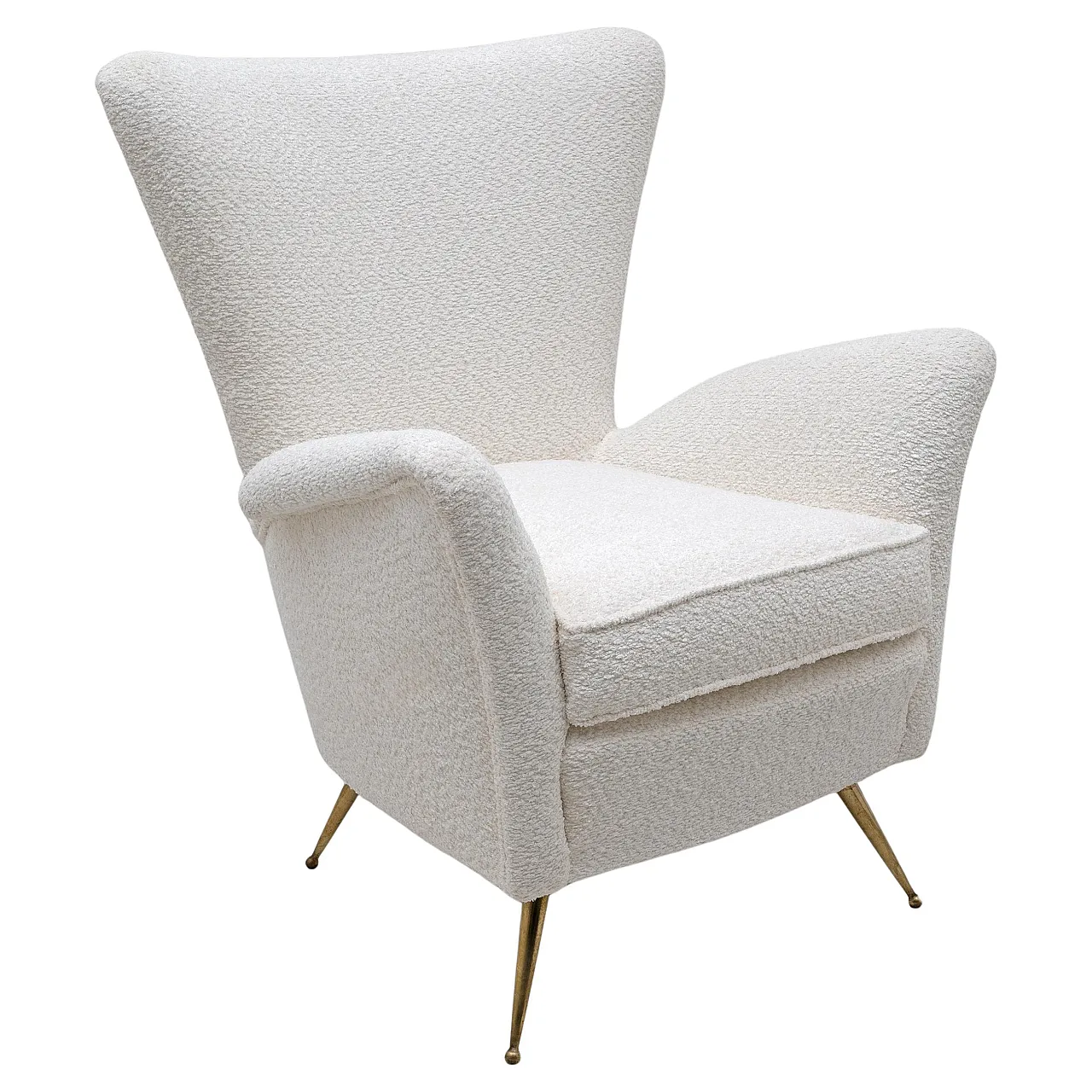 Armchair attributed to Gio Ponti of Hotel Bristol Merano, 1950s 1