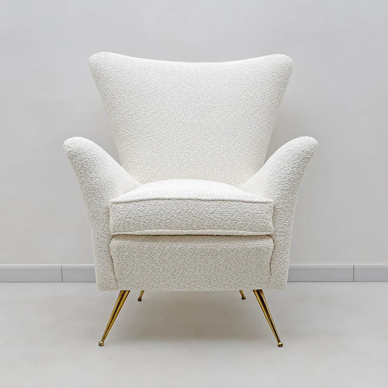 Armchair attributed to Gio Ponti of Hotel Bristol Merano, 1950s 2