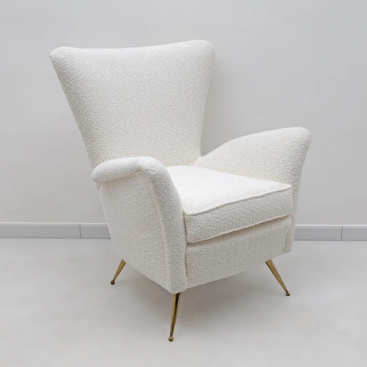 Armchair attributed to Gio Ponti of Hotel Bristol Merano, 1950s 4