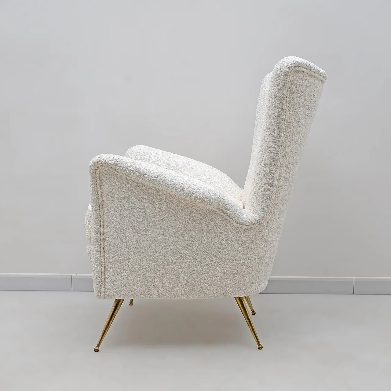 Armchair attributed to Gio Ponti of Hotel Bristol Merano, 1950s 6