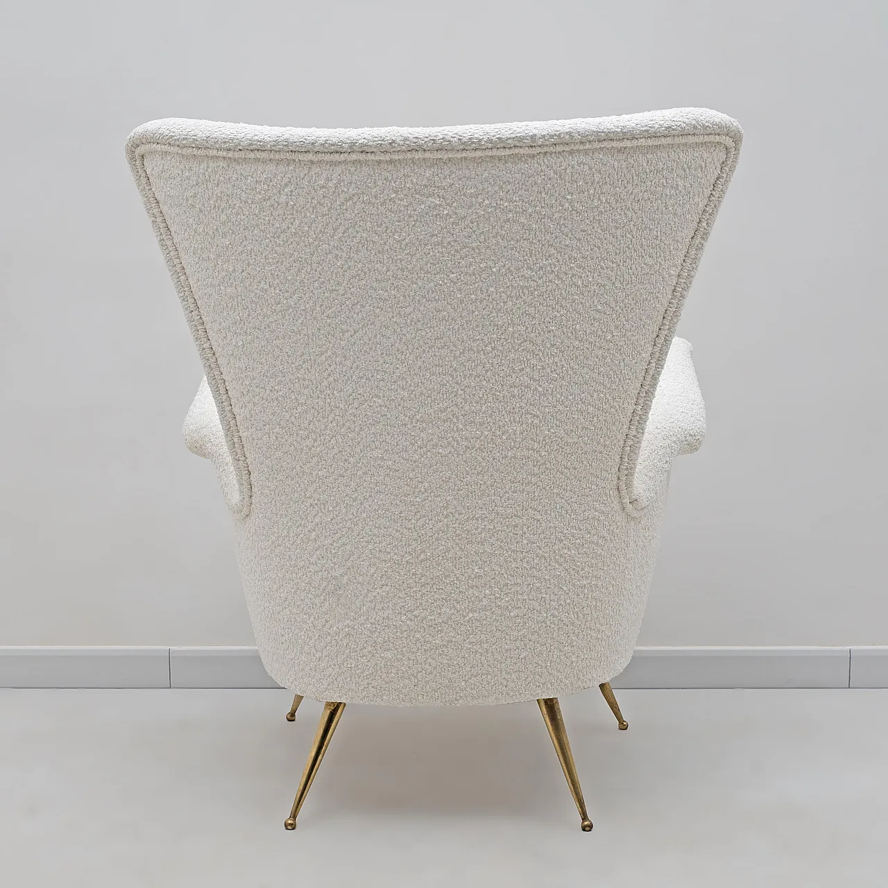 Armchair attributed to Gio Ponti of Hotel Bristol Merano, 1950s 8