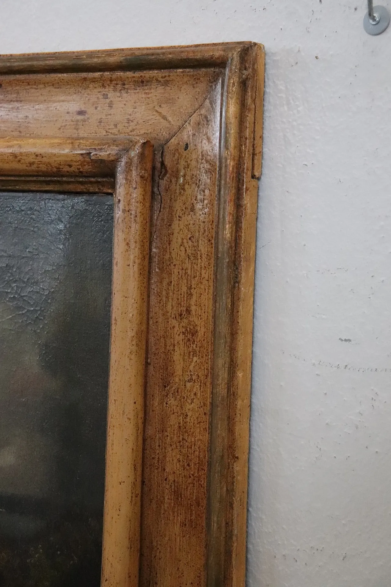 Dipinto olio su tela, natura morta con fiori, '700 7