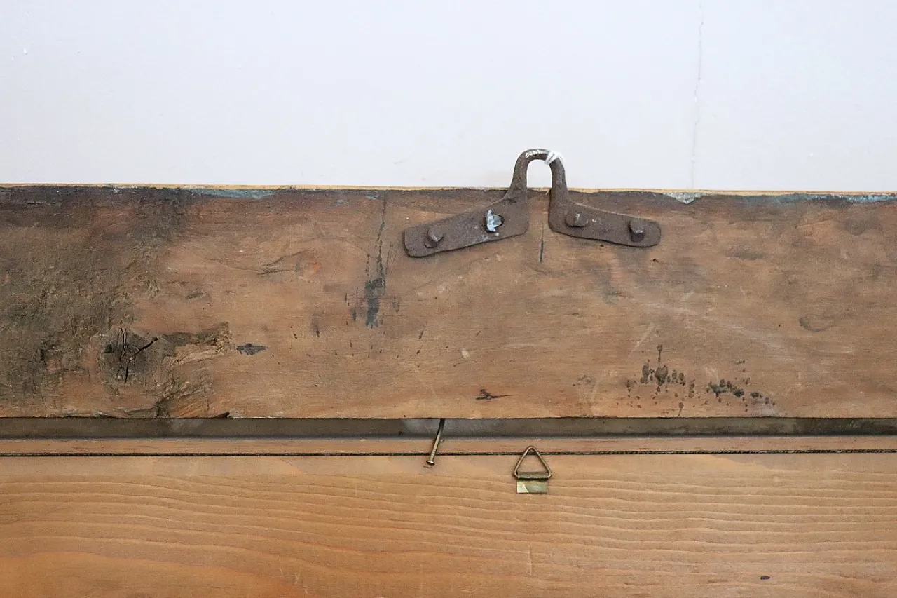 Dipinto olio su tela, natura morta con fiori, '700 13