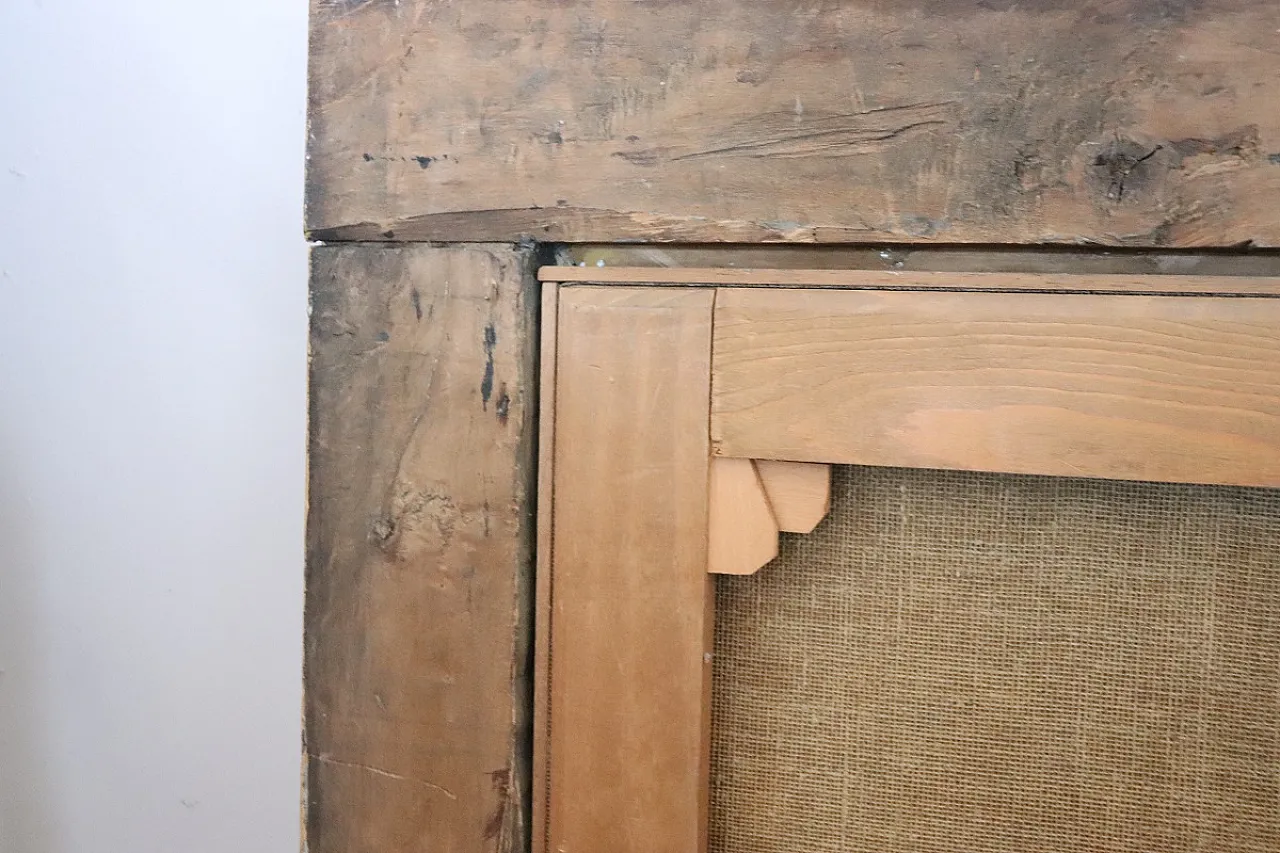 Dipinto olio su tela, natura morta con fiori, '700 14