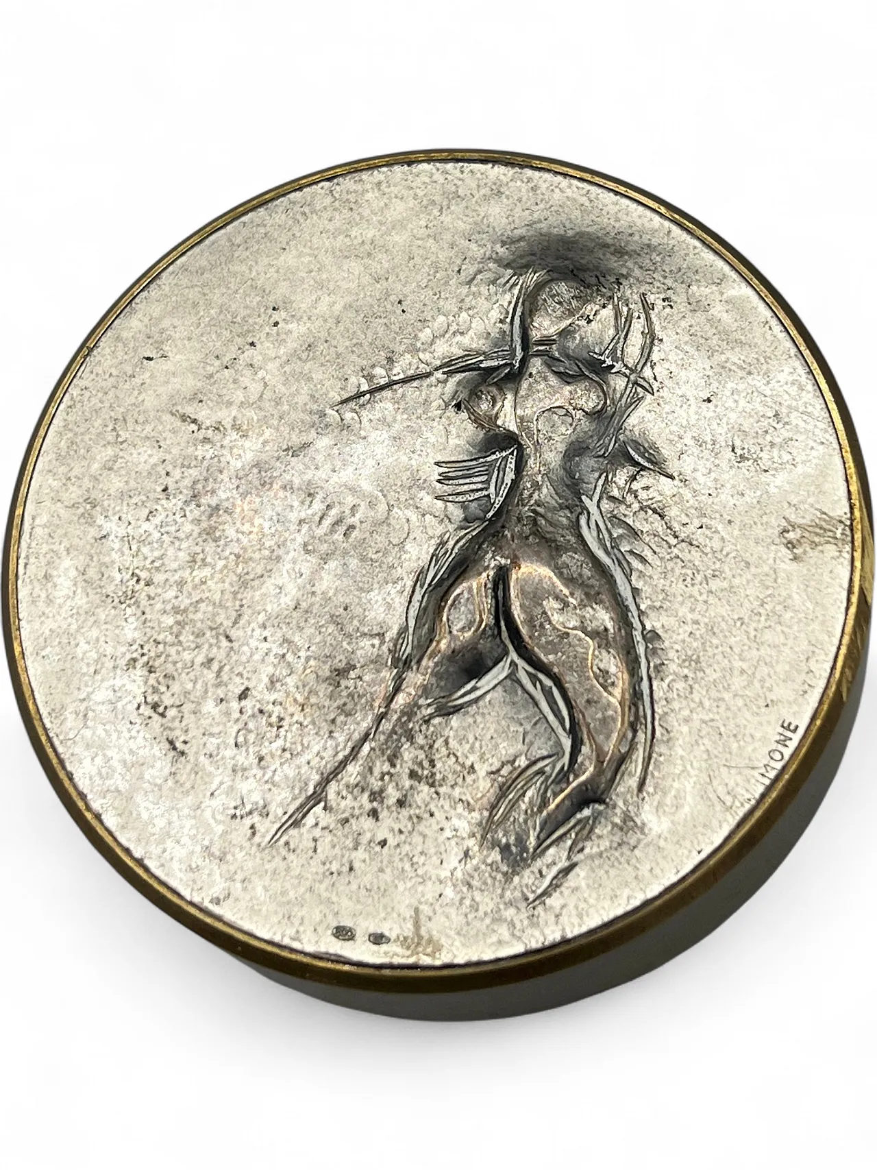 Giuseppe Aimone bas-relief, late 20th century 7