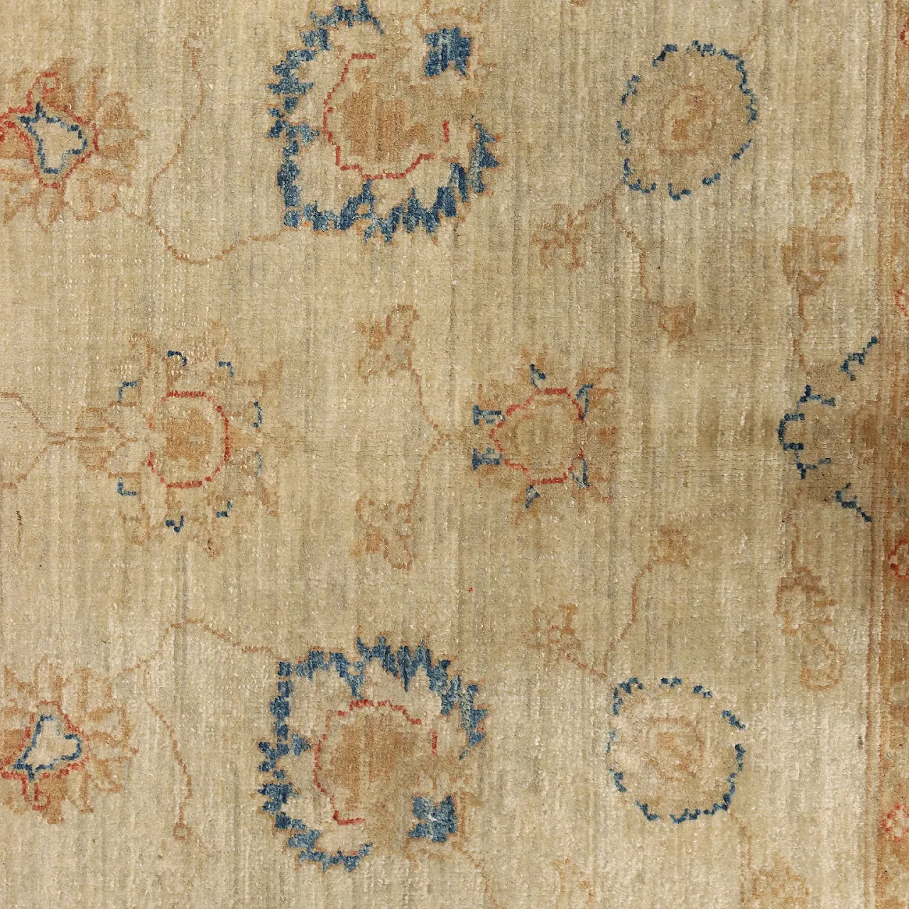 Herat wool carpet, fine knot, handmade, 20th century 4