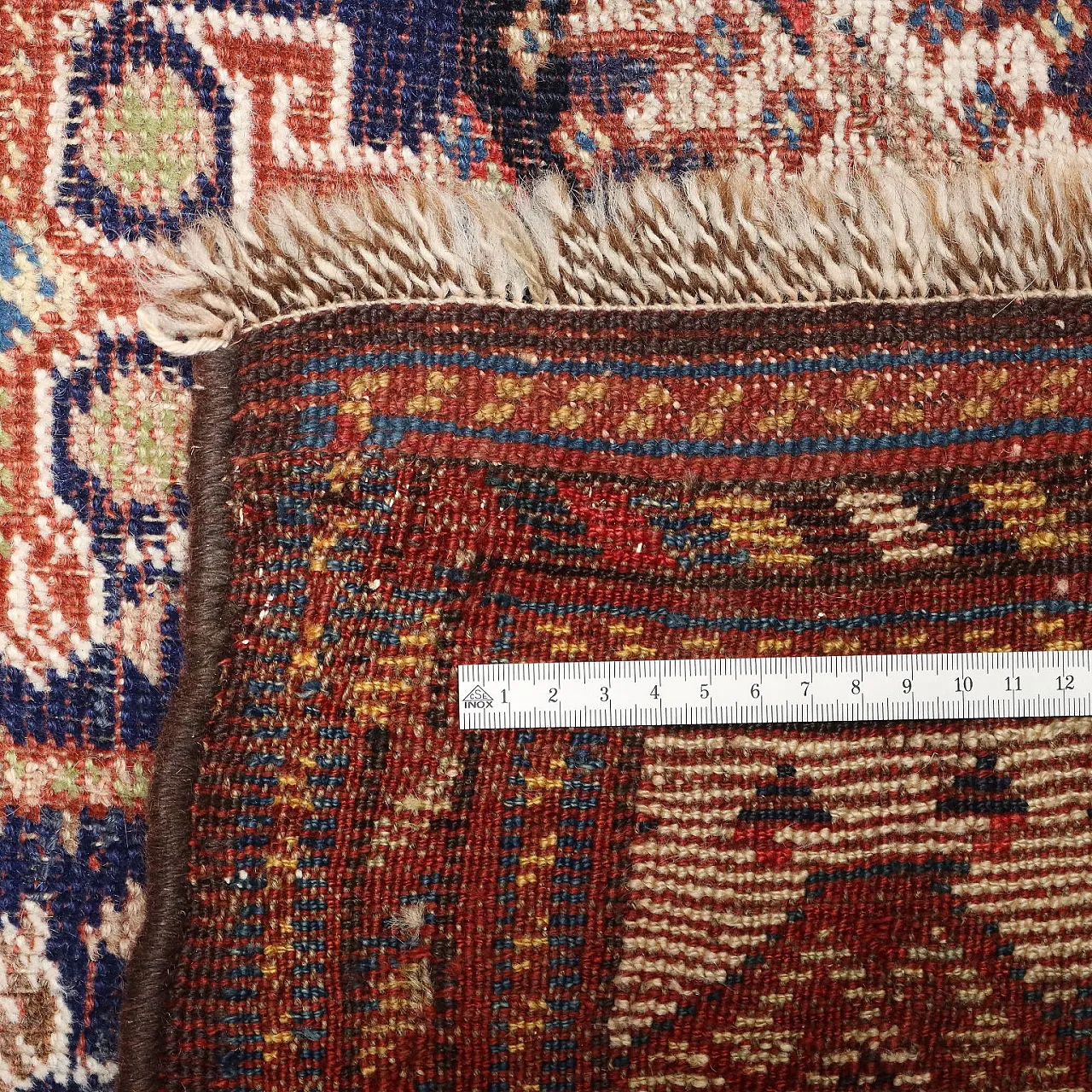 Shiraz wool carpet, large knot, handmade, 20th century 7