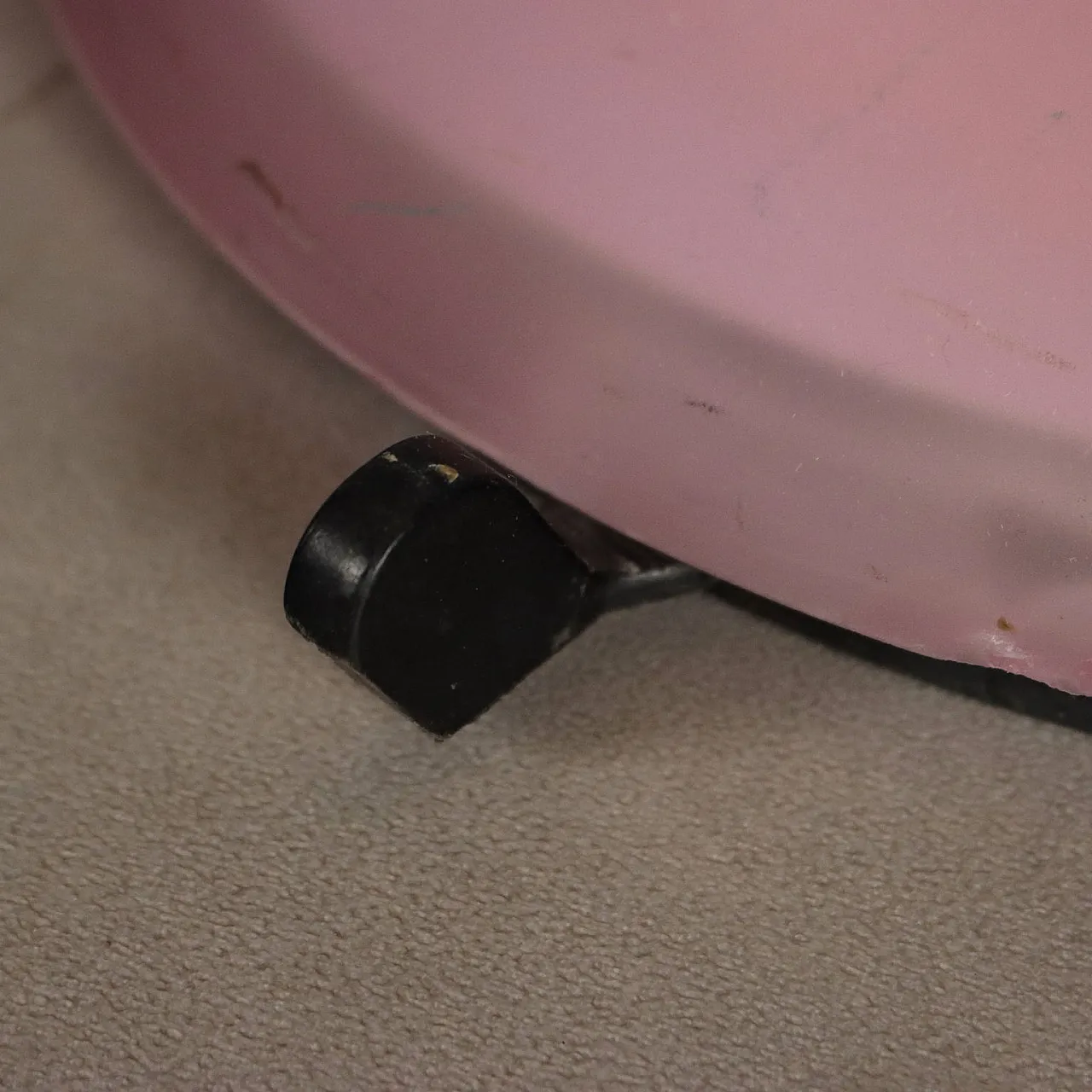 Floor lamp in metal and satin-finish glass, 20th century 5