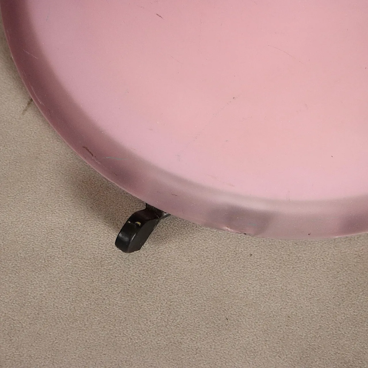 Floor lamp in metal and satin-finish glass, 20th century 6