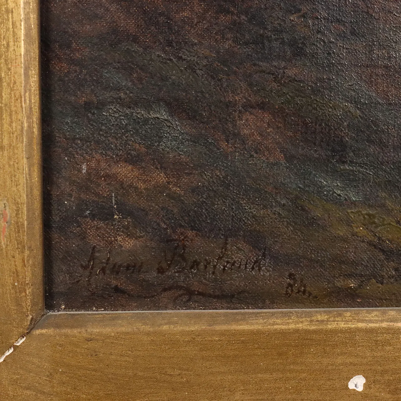 Adam Barland, oil on canvas, 19th century 8