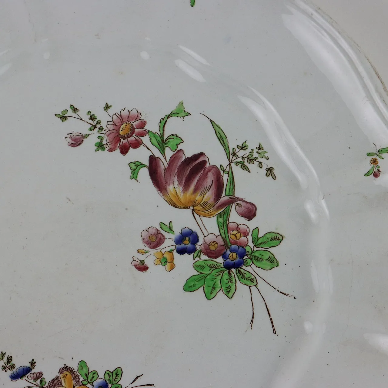 Piatto in ceramica Richard, Vecchia Lodi, fine '800 3