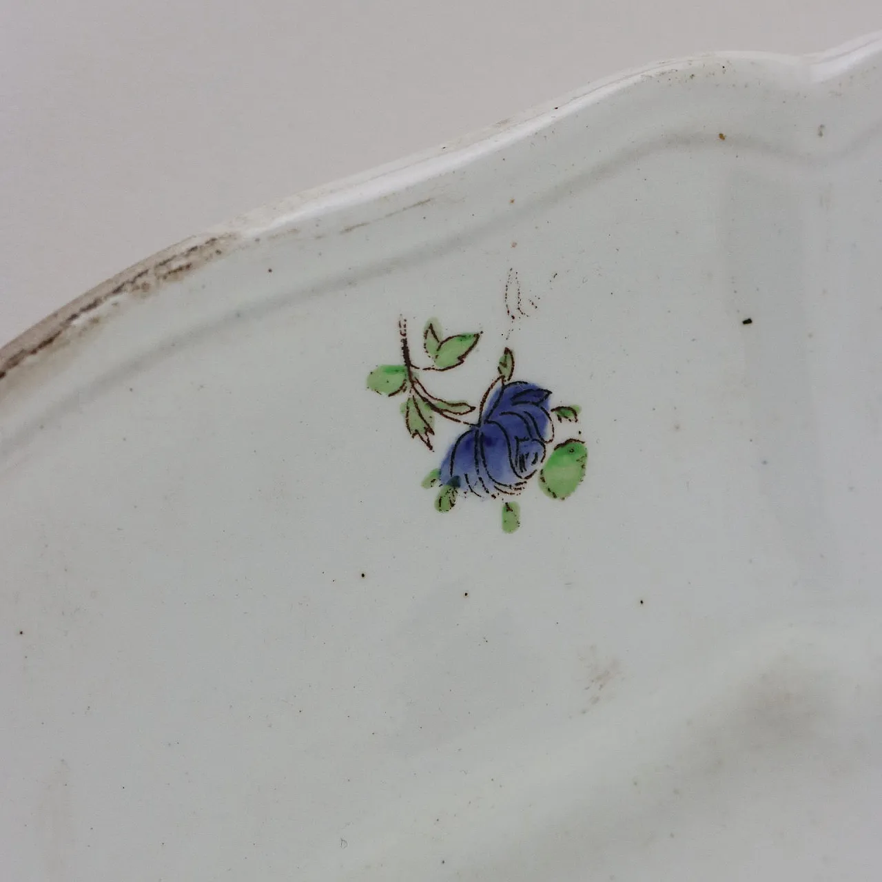 Piatto in ceramica Richard, Vecchia Lodi, fine '800 5