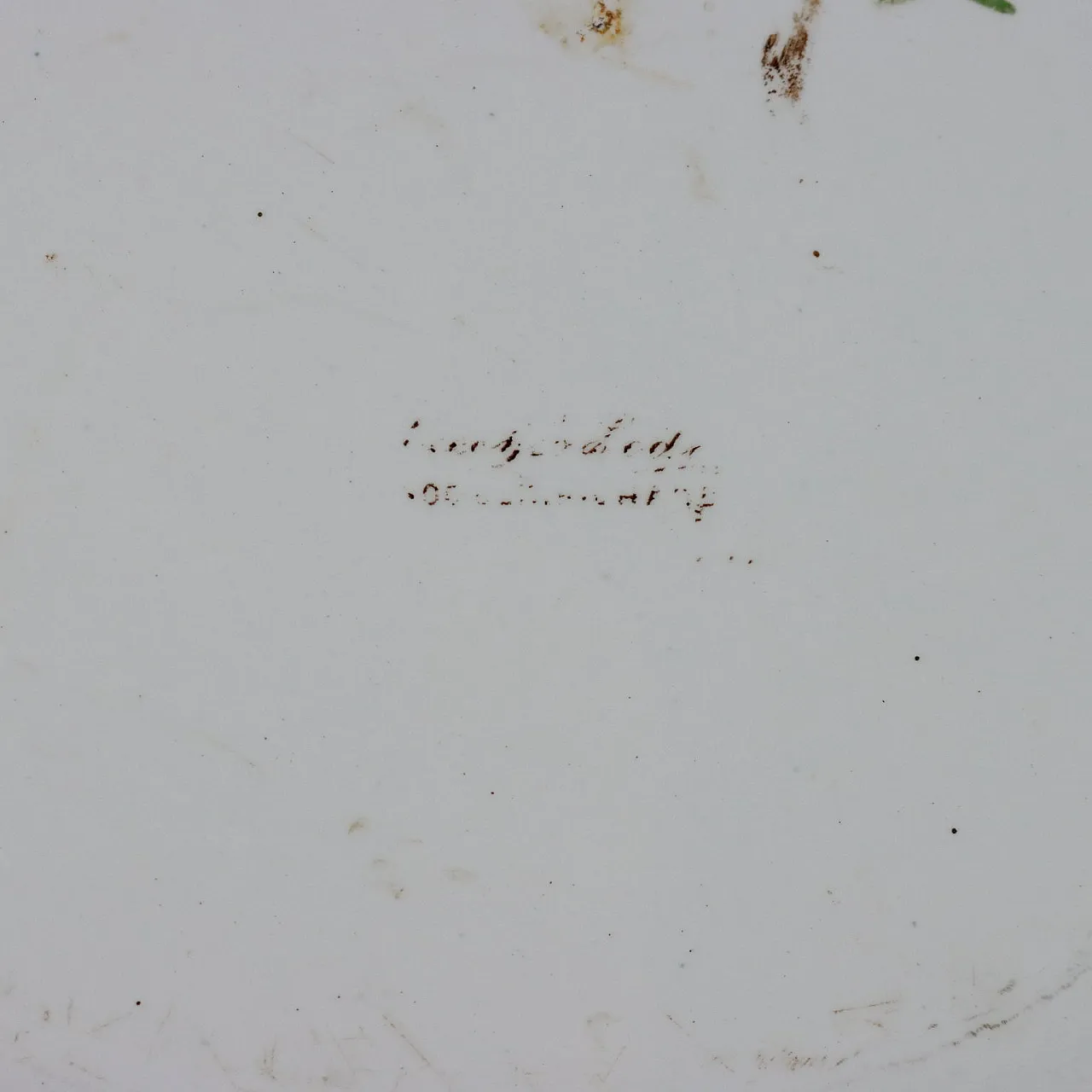 Piatto in ceramica Richard, Vecchia Lodi, fine '800 8