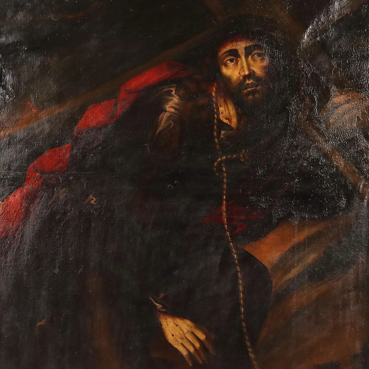 Scene from the Way of the Cross, oil on canvas, 18th century 3