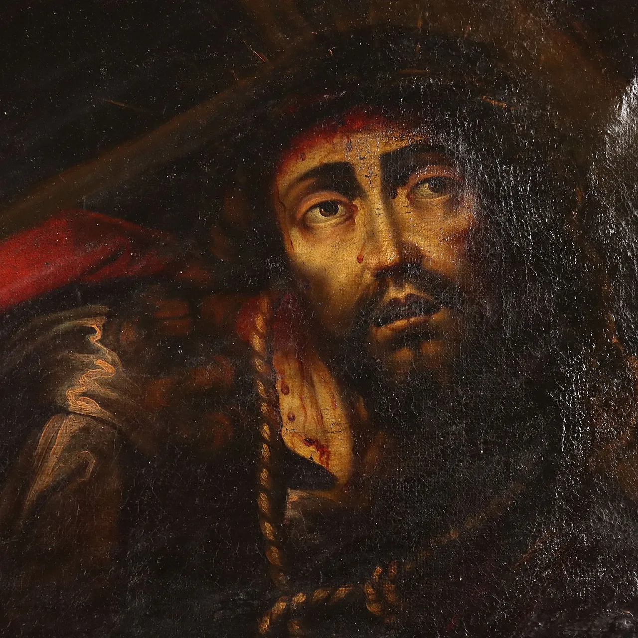 Scene from the Way of the Cross, oil on canvas, 18th century 4