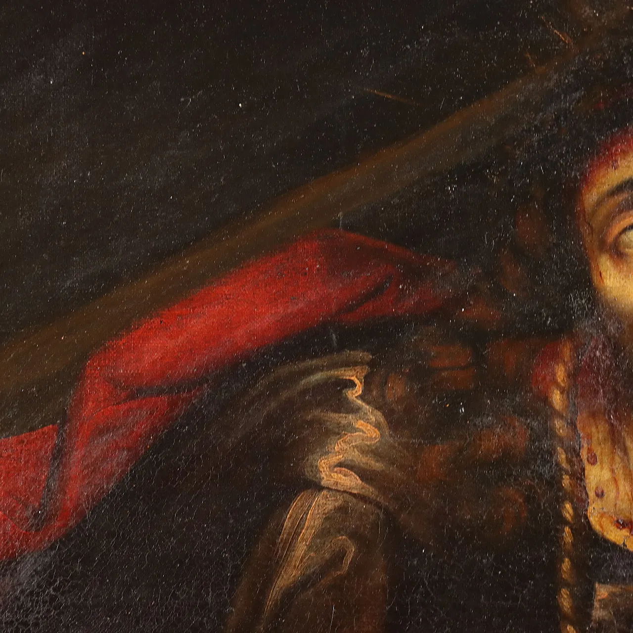 Scene from the Way of the Cross, oil on canvas, 18th century 7