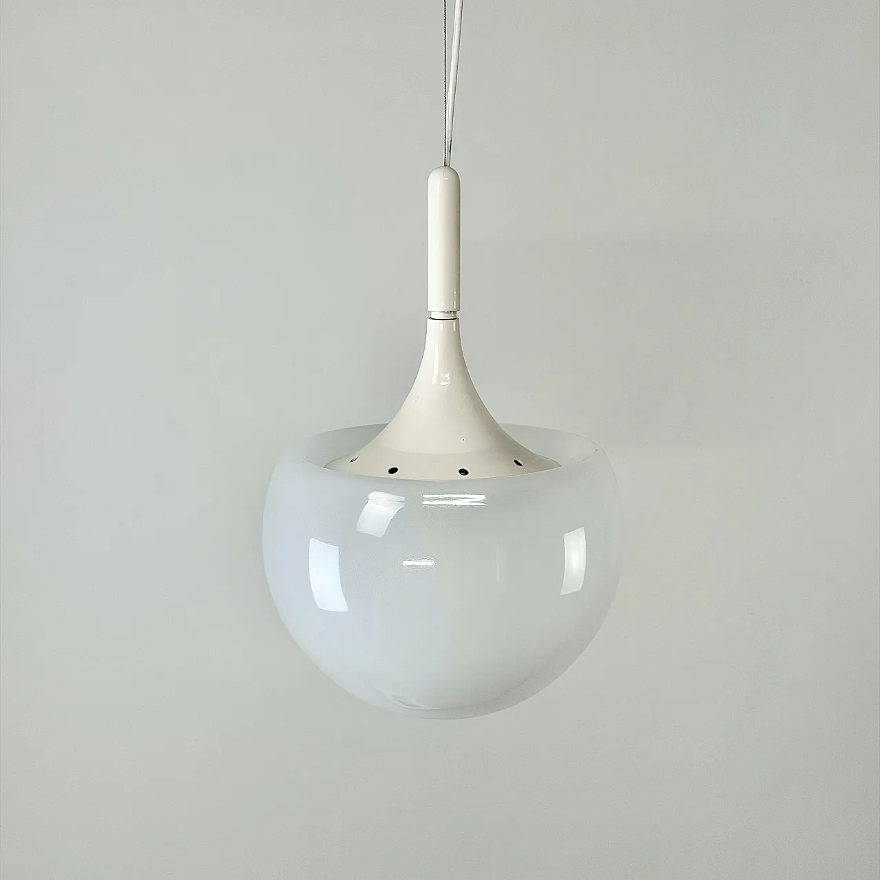 Space Age pendant lamp by Elio Martinelli, Italy 1960s 1