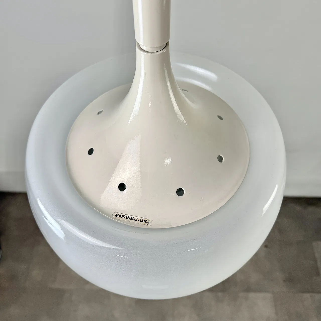 Space Age pendant lamp by Elio Martinelli, Italy 1960s 6