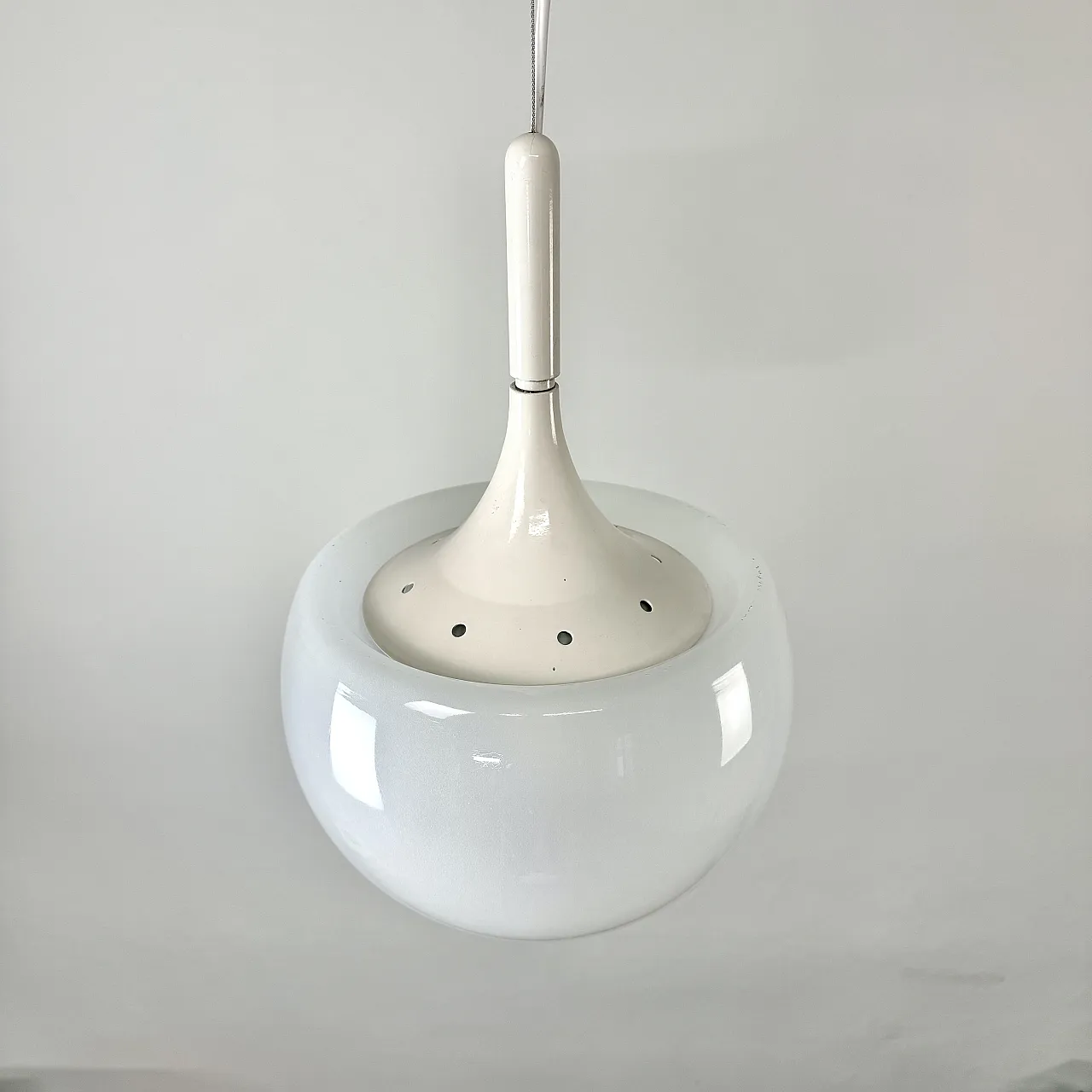 Space Age pendant lamp by Elio Martinelli, Italy 1960s 7