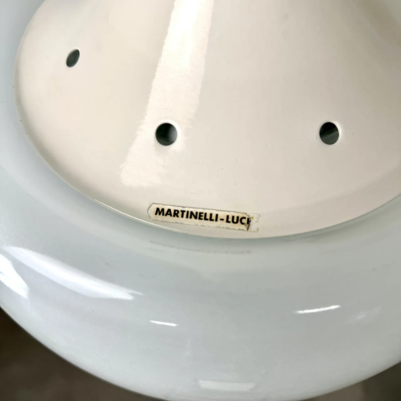 Space Age pendant lamp by Elio Martinelli, Italy 1960s 8