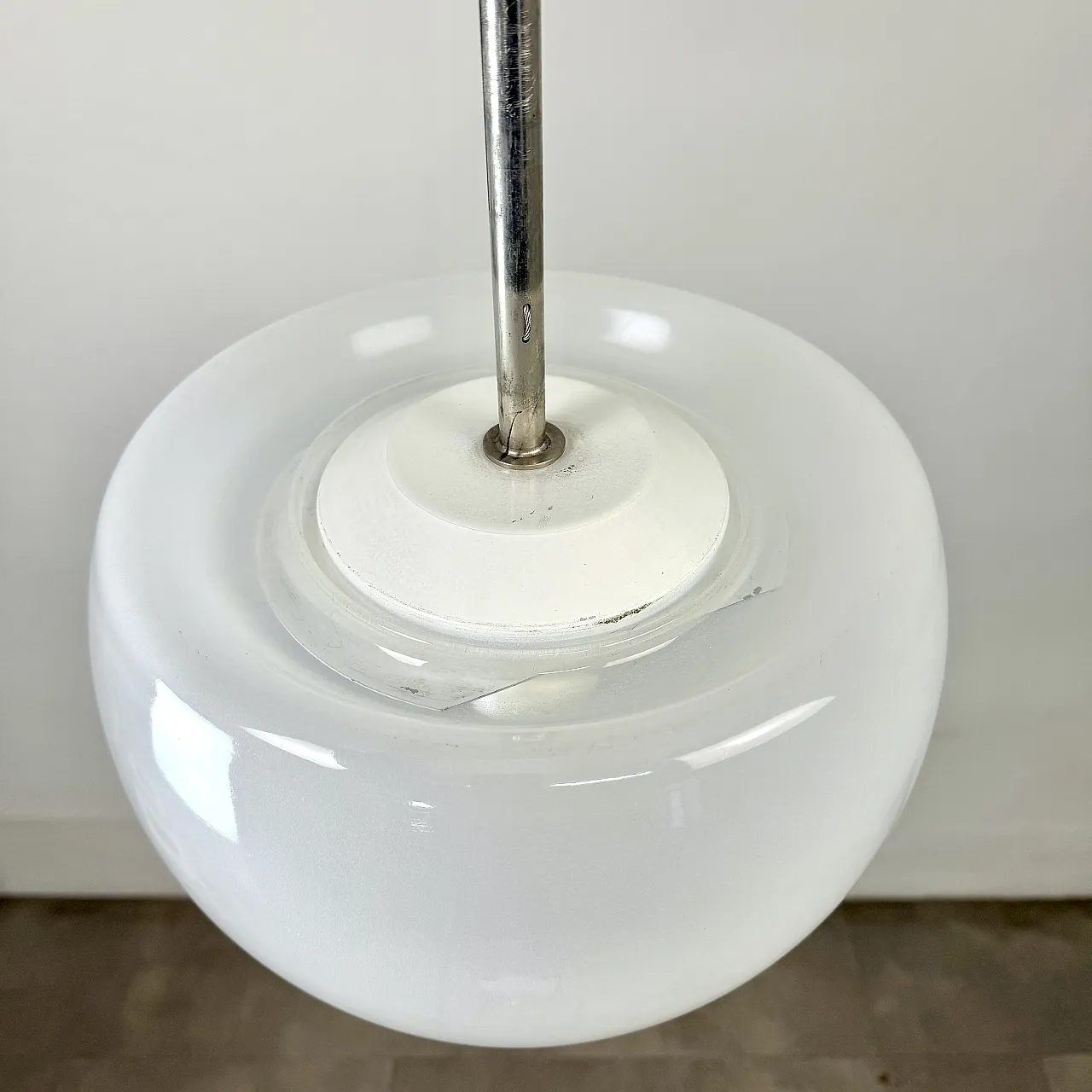 Space Age pendant lamp by Elio Martinelli, Italy 1960s 9