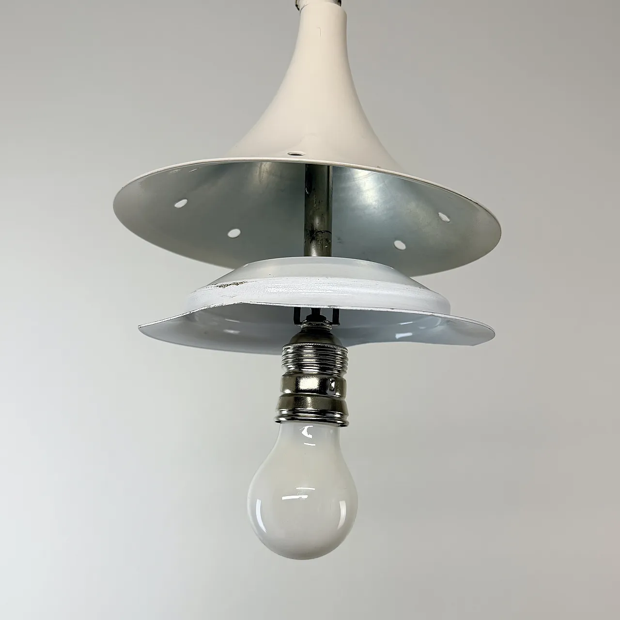 Space Age pendant lamp by Elio Martinelli, Italy 1960s 10