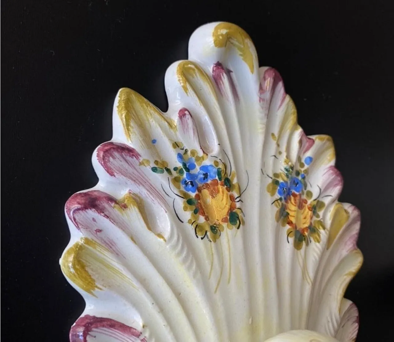 Pair of ceramic sconces, 1960s 6