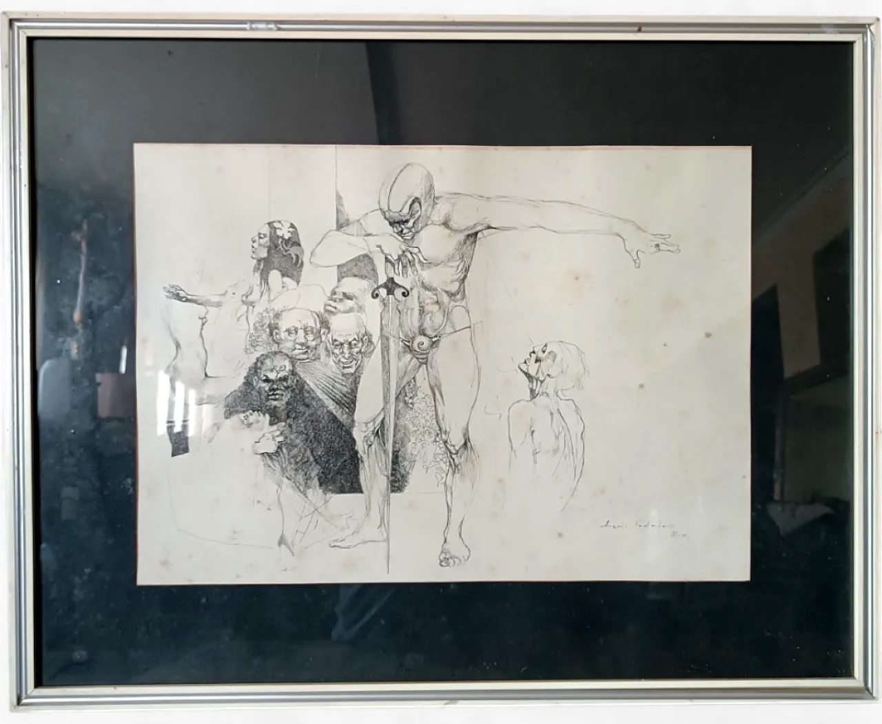 Disegno di Angelo Vadalà, anni '70 10