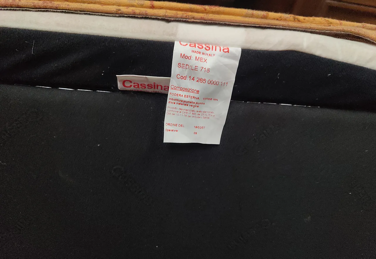 Piero Lissoni for Cassina three-seater sofa, 2000s 13