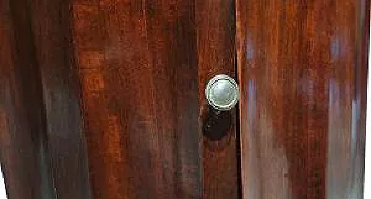 Mobiletto a colonna in mogano, metà '800 5