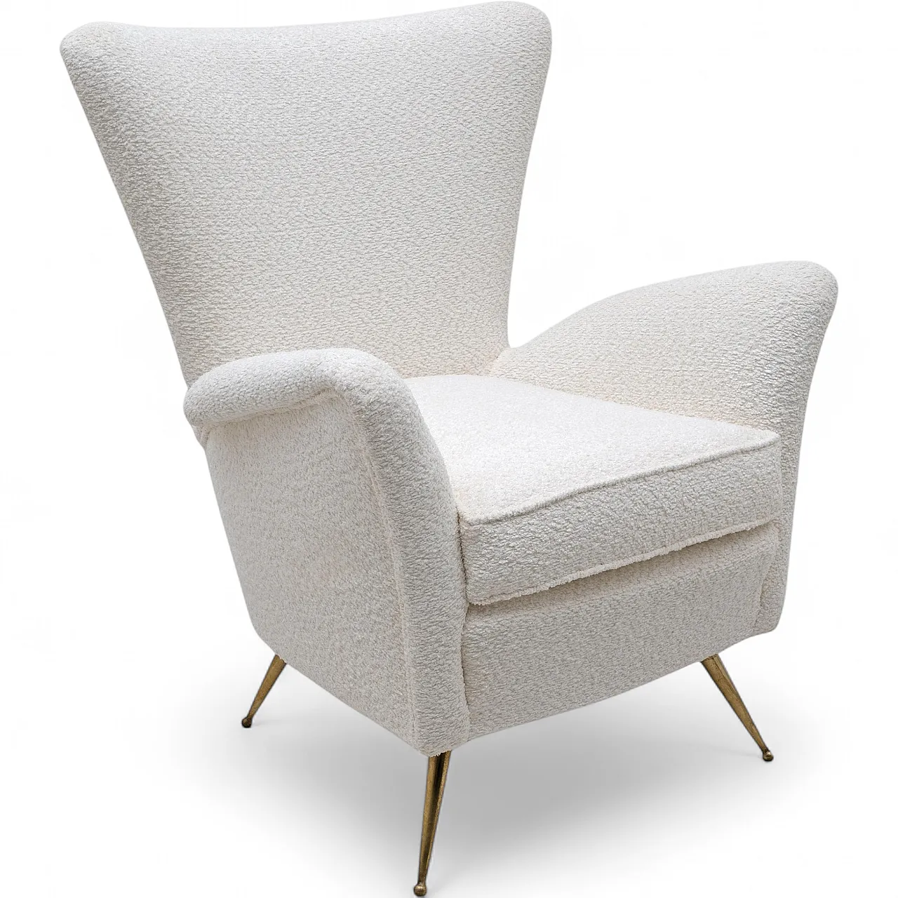 Armchair attributed to Gio Ponti of Hotel Bristol Merano, 1950s 11